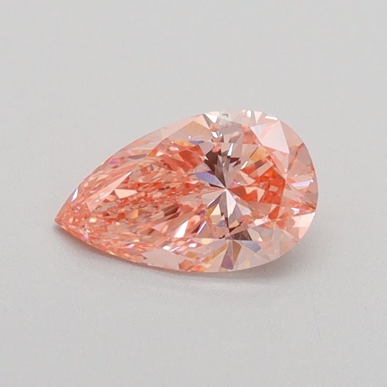 Loose Diamond - PEAR 0.55ct Fancy Vivid Pink SI2: Loose Diamond - PEAR 0.55ct Fancy Vivid Pink SI2 Source: This is a real non-mined Diamond that has been grown in a lab Shape: PEAR Carats: 0.55 Color: Fancy Vivid Pink Certification: IGI Video: