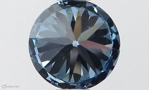 Loose Diamond - ROUND 0.71ct Fancy Vivid Blue SI1: Loose Diamond - ROUND 0.71ct Fancy Vivid Blue SI1 Source: This is a real non-mined Diamond that has been grown in a lab Shape: ROUND Carats: 0.71 Color: Fancy Vivid Blue Certification: IGI Video:
