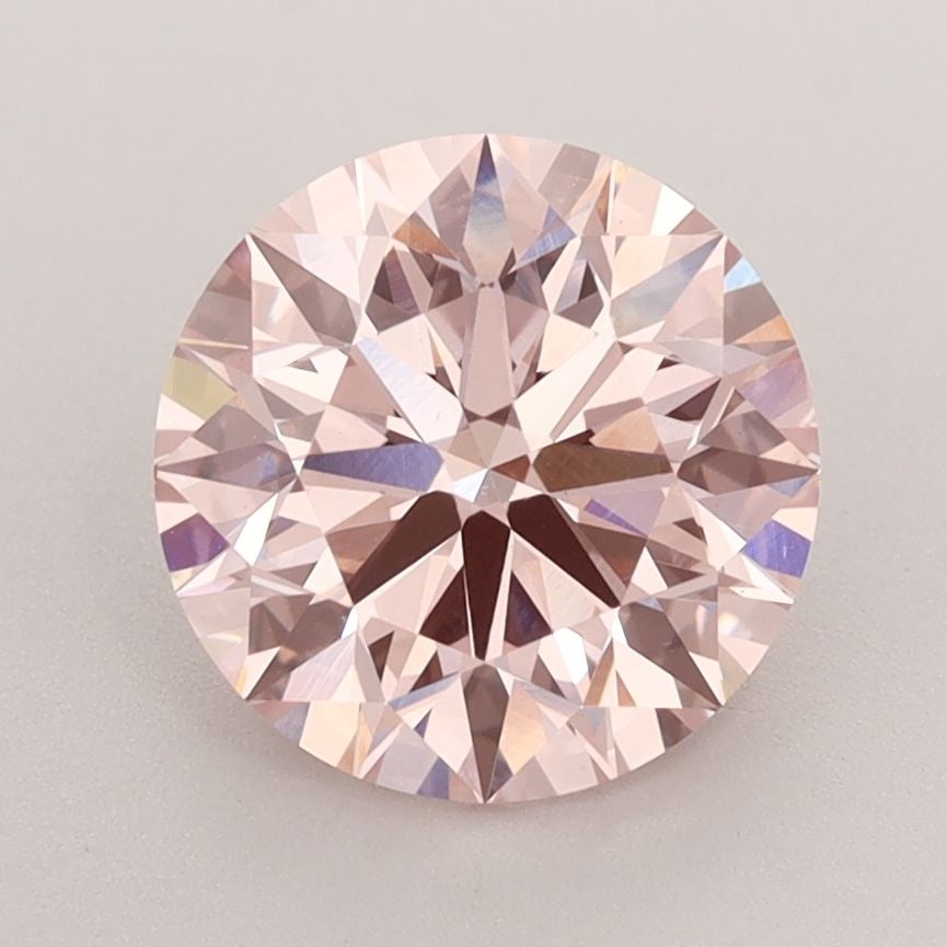 Ideal Loose Diamond - ROUND 2.24ct Fancy Pink VS1: Ideal Loose Diamond - ROUND 2.24ct Fancy Pink VS1 Source: This is a real non-mined Diamond that has been grown in a lab Shape: ROUND Carats: 2.24 Color: Fancy Pink Certification: IGI Video: