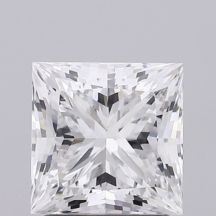 Loose Diamond - PRINCESS 1.91ct E VS2: Loose Diamond - PRINCESS 1.91ct E VS2 Source: This is a real non-mined Diamond that has been grown in a lab Shape: PRINCESS Carats: 1.91 Color: E Clarity: VS2 Certification: IGI Video: