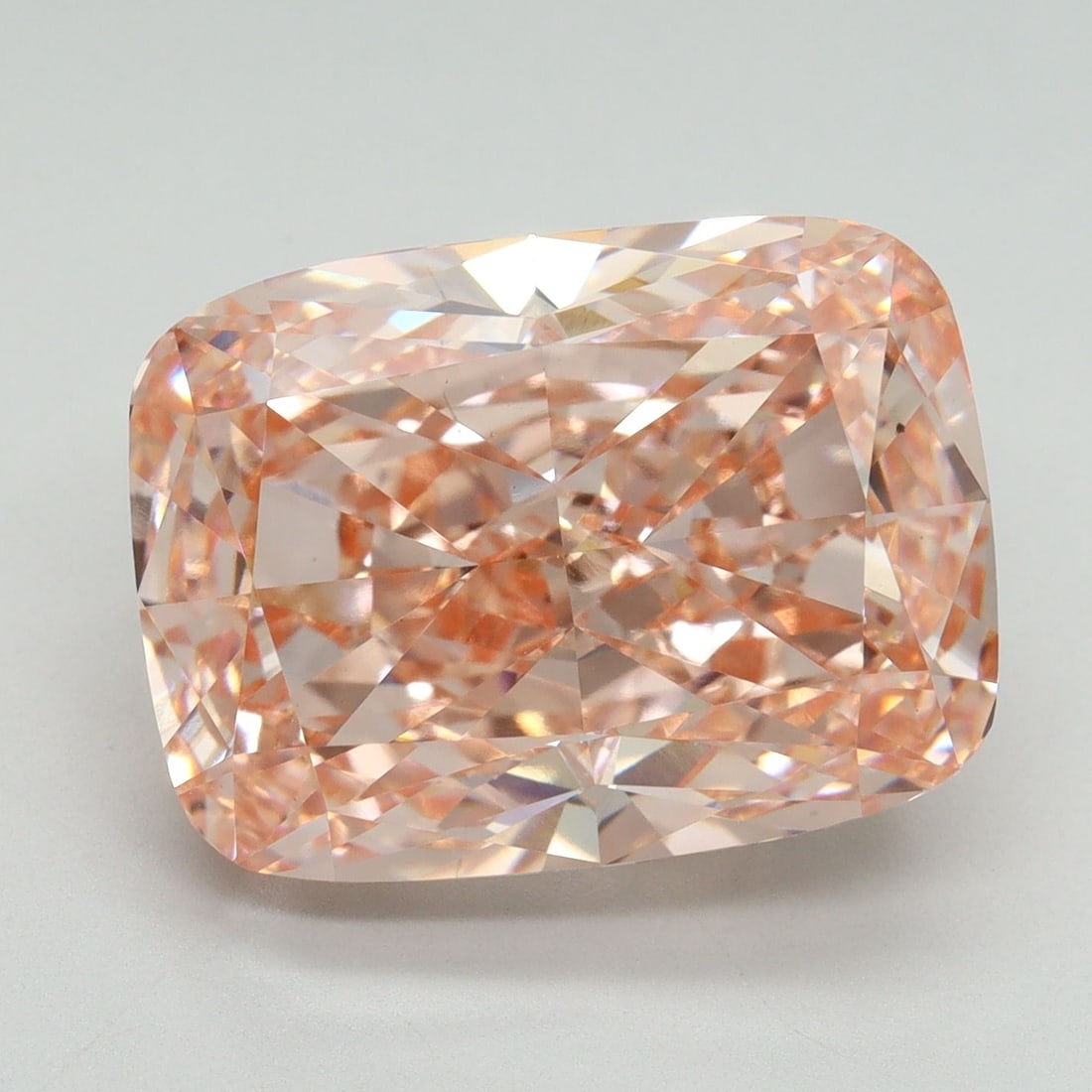 Loose Diamond - CUSHION MODIFIED 11.31ct Fancy Intense Pink VS1: Loose Diamond - CUSHION MODIFIED 11.31ct Fancy Intense Pink VS1 Source: This is a real non-mined Diamond that has been grown in a lab Shape: CUSHION MODIFIED Carats: 11.31 Color: Fancy Intense Pink Ce