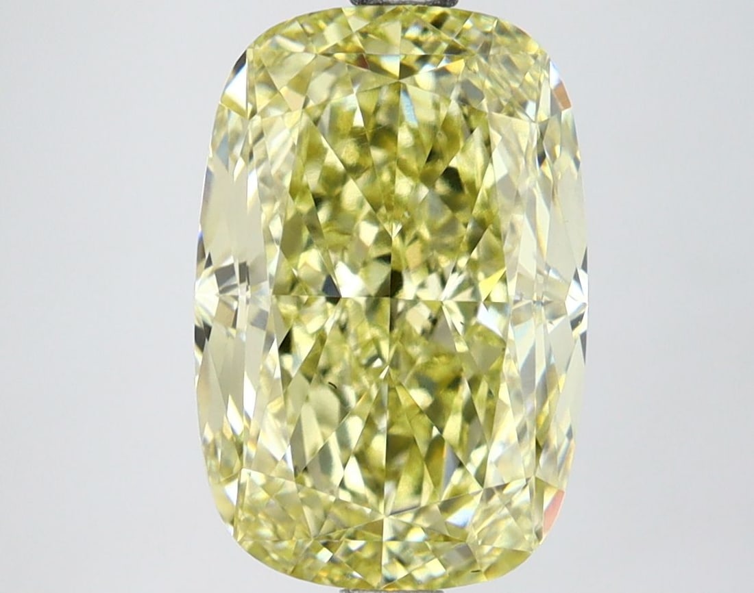 Loose Diamond - CUSHION MODIFIED 4.51ct Fancy Intense Yellow VS1: Loose Diamond - CUSHION MODIFIED 4.51ct Fancy Intense Yellow VS1 Source: This is a real non-mined Diamond that has been grown in a lab Shape: CUSHION MODIFIED Carats: 4.51 Color: Fancy Intense Yellow