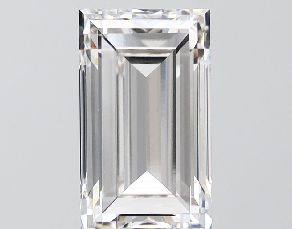 Loose Diamond - BAGUETTE 2.88ct F VVS1: Loose Diamond - BAGUETTE 2.88ct F VVS1 Source: This is a real non-mined Diamond that has been grown in a lab Shape: BAGUETTE Carats: 2.88 Color: F Clarity: VVS1 Certification: IGI Video: