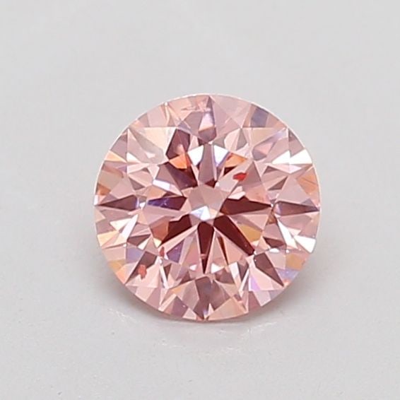 Loose Diamond - ROUND 0.56ct Fancy Vivid Pink SI1: Loose Diamond - ROUND 0.56ct Fancy Vivid Pink SI1 Source: This is a real non-mined Diamond that has been grown in a lab Shape: ROUND Carats: 0.56 Color: Fancy Vivid Pink Certification: NONE 