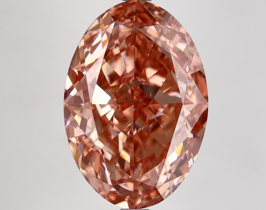 Loose Diamond - OVAL 8.39ct Fancy Vivid Pink VS2 (1 of 1)