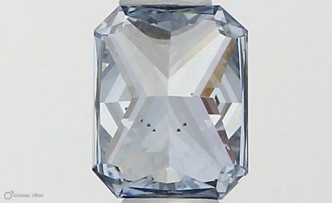 Loose Diamond - RADIANT 0.32ct Fancy Vivid Blue VS2: Loose Diamond - RADIANT 0.32ct Fancy Vivid Blue VS2 Source: This is a real non-mined Diamond that has been grown in a lab Shape: RADIANT Carats: 0.32 Color: Fancy Vivid Blue Certification: IGI Video: