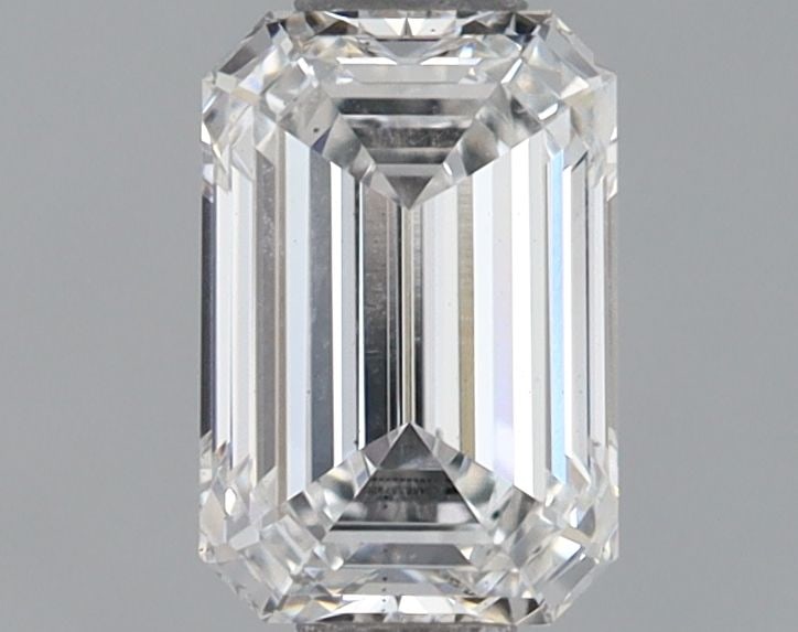 Loose Diamond - EMERALD 0.72ct E VS2: Loose Diamond - EMERALD 0.72ct E VS2 Source: This is a real non-mined Diamond that has been grown in a lab Shape: EMERALD Carats: 0.72 Color: E Clarity: VS2 Certification: IGI Video: