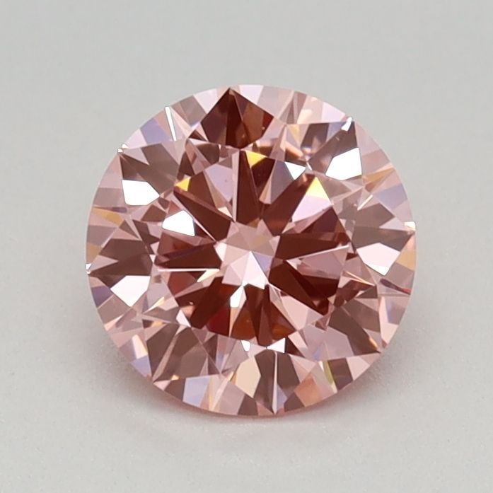 Ideal Loose Diamond - ROUND 0.63ct Fancy Vivid Pink VS1 (1 of 1)