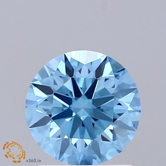 Ideal Loose Diamond - ROUND 1.01ct Fancy Vivid Blue VS1: Ideal Loose Diamond - ROUND 1.01ct Fancy Vivid Blue VS1 Source: This is a real non-mined Diamond that has been grown in a lab Shape: ROUND Carats: 1.01 Color: Fancy Vivid Blue Certification: IGI Video