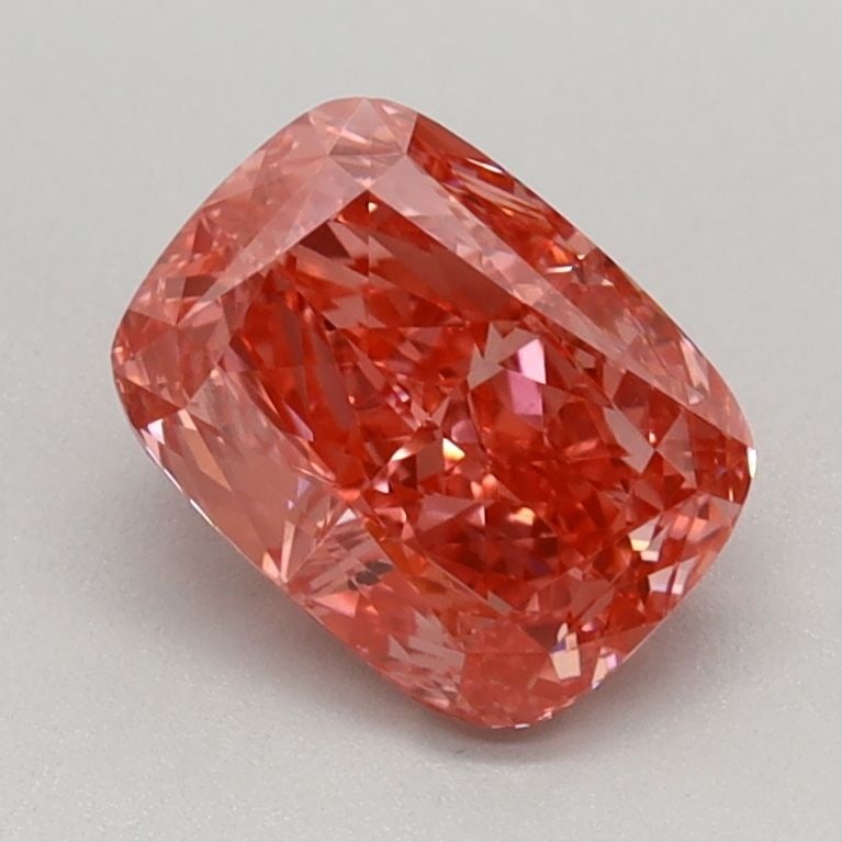Loose Diamond - CUSHION MODIFIED 1.03ct Fancy Vivid Pink VS1: Loose Diamond - CUSHION MODIFIED 1.03ct Fancy Vivid Pink VS1 Source: This is a real non-mined Diamond that has been grown in a lab Shape: CUSHION MODIFIED Carats: 1.03 Color: Fancy Vivid Pink Certific