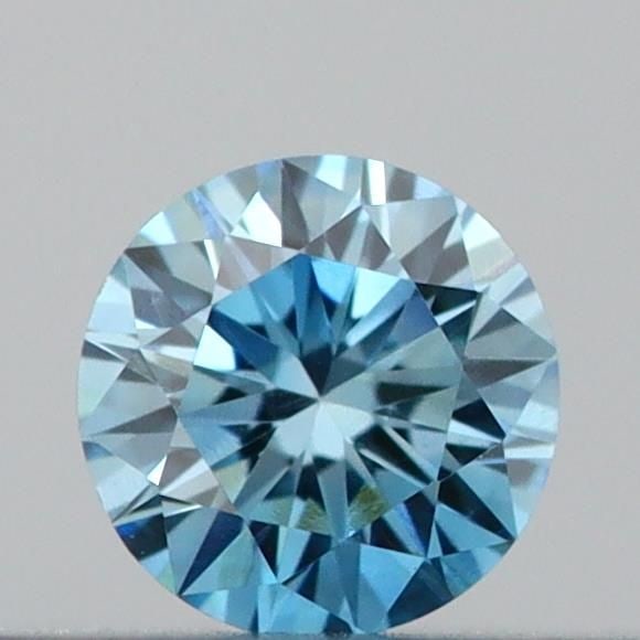 Loose Diamond - ROUND 0.16ct Fancy Vivid Blue VS1 (1 of 1)