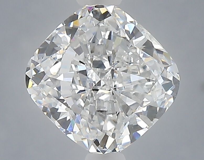 Loose Diamond - CUSHION BRILLIANT 1.6ct D VVS2: Loose Diamond - CUSHION BRILLIANT 1.6ct D VVS2 Source: This is a real non-mined Diamond that has been grown in a lab Shape: CUSHION BRILLIANT Carats: 1.6 Color: D Clarity: VVS2 Certification: NONE Add