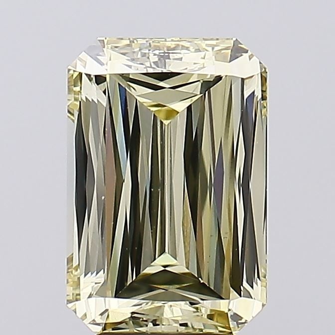 Loose Diamond - RADIANT 5.25ct Fancy Vivid Yellow VS2: Loose Diamond - RADIANT 5.25ct Fancy Vivid Yellow VS2 Source: This is a real non-mined Diamond that has been grown in a lab Shape: RADIANT Carats: 5.25 Color: Fancy Vivid Yellow Certification: NONE Vi