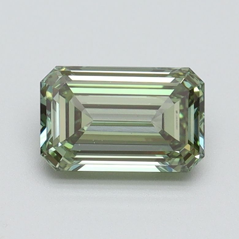 Loose Diamond - EMERALD 1.01ct Fancy Intense Green VVS2 (1 of 1)