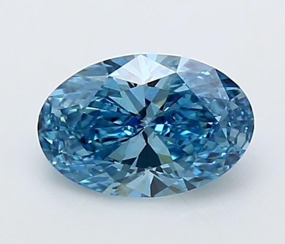 Loose Diamond - OVAL 1.01ct Fancy Vivid Blue VS1: Loose Diamond - OVAL 1.01ct Fancy Vivid Blue VS1 Source: This is a real non-mined Diamond that has been grown in a lab Shape: OVAL Carats: 1.01 Color: Fancy Vivid Blue Certification: IGI Video: