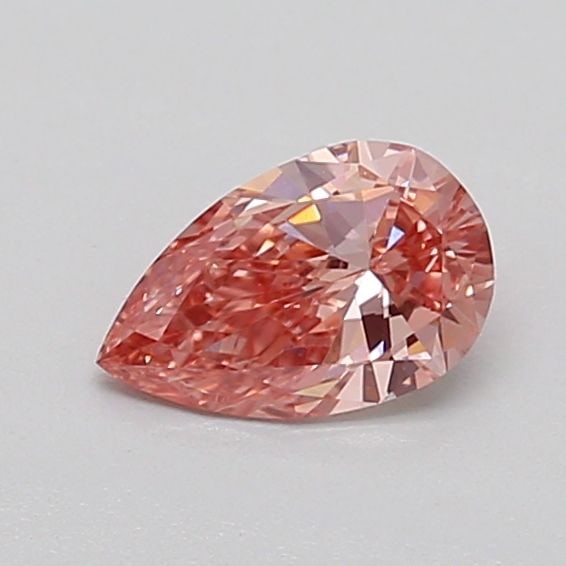 Loose Diamond - PEAR 0.44ct Fancy Vivid Pink VS1: Loose Diamond - PEAR 0.44ct Fancy Vivid Pink VS1 Source: This is a real non-mined Diamond that has been grown in a lab Shape: PEAR Carats: 0.44 Color: Fancy Vivid Pink Certification: IGI Video: