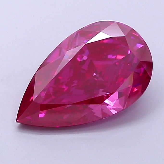 Loose Diamond - PEAR 3.0ct Fancy Deep Pink VS2 (1 of 1)