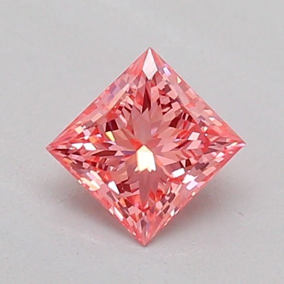 Loose Diamond - PRINCESS 0.29ct Fancy Vivid Pink VS2: Loose Diamond - PRINCESS 0.29ct Fancy Vivid Pink VS2 Source: This is a real non-mined Diamond that has been grown in a lab Shape: PRINCESS Carats: 0.29 Color: Fancy Vivid Pink Certification: IGI Addit
