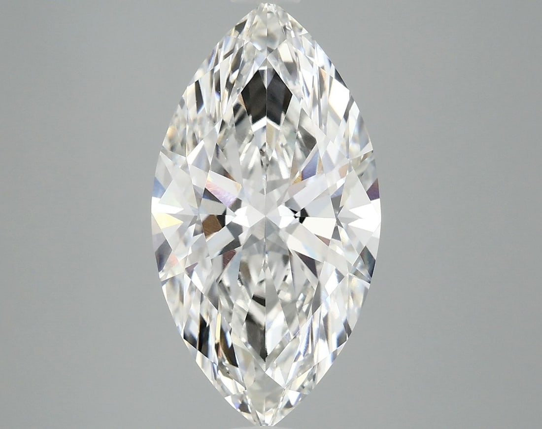 Loose Diamond - MARQUISE 4.1ct F VVS2: Loose Diamond - MARQUISE 4.1ct F VVS2 Source: This is a real non-mined Diamond that has been grown in a lab Shape: MARQUISE Carats: 4.1 Color: F Clarity: VVS2 Certification: IGI Video: