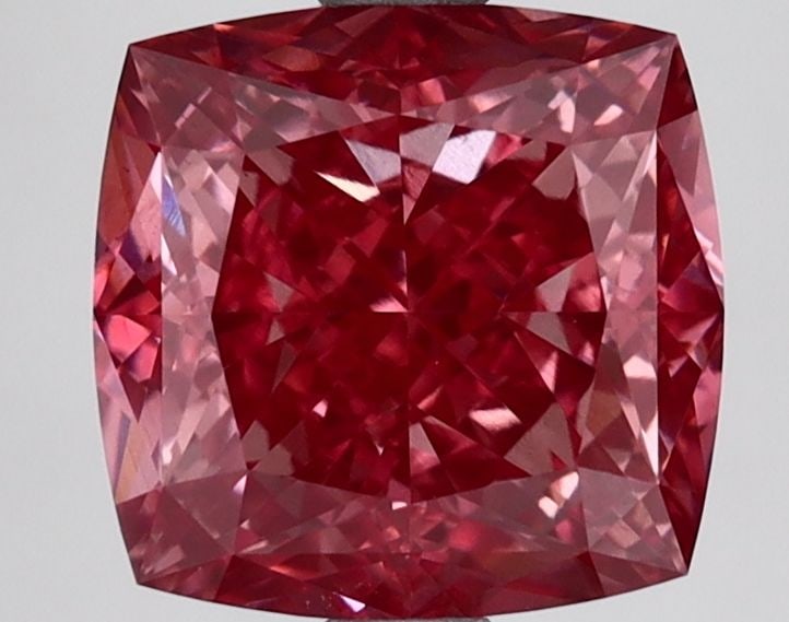 Loose Diamond - CUSHION MODIFIED 3.16ct Fancy Vivid Pink VS1: Loose Diamond - CUSHION MODIFIED 3.16ct Fancy Vivid Pink VS1 Source: This is a real non-mined Diamond that has been grown in a lab Shape: CUSHION MODIFIED Carats: 3.16 Color: Fancy Vivid Pink Certific