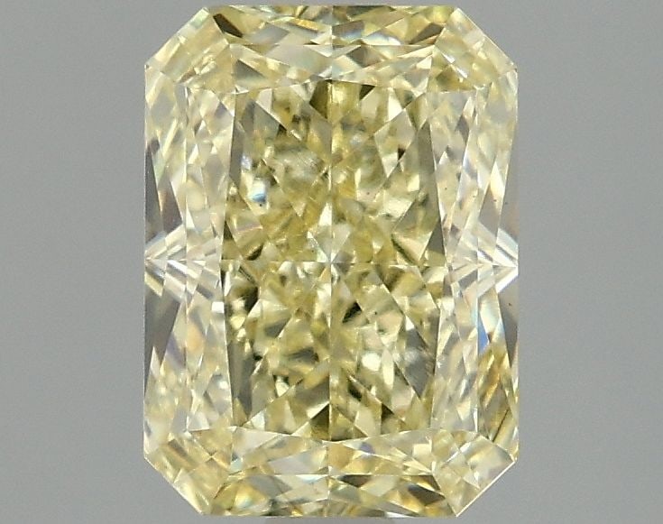 Loose Diamond - RADIANT 2.06ct Fancy Intense Yellow VS1: Loose Diamond - RADIANT 2.06ct Fancy Intense Yellow VS1 Source: This is a real non-mined Diamond that has been grown in a lab Shape: RADIANT Carats: 2.06 Color: Fancy Intense Yellow Certification: IGI