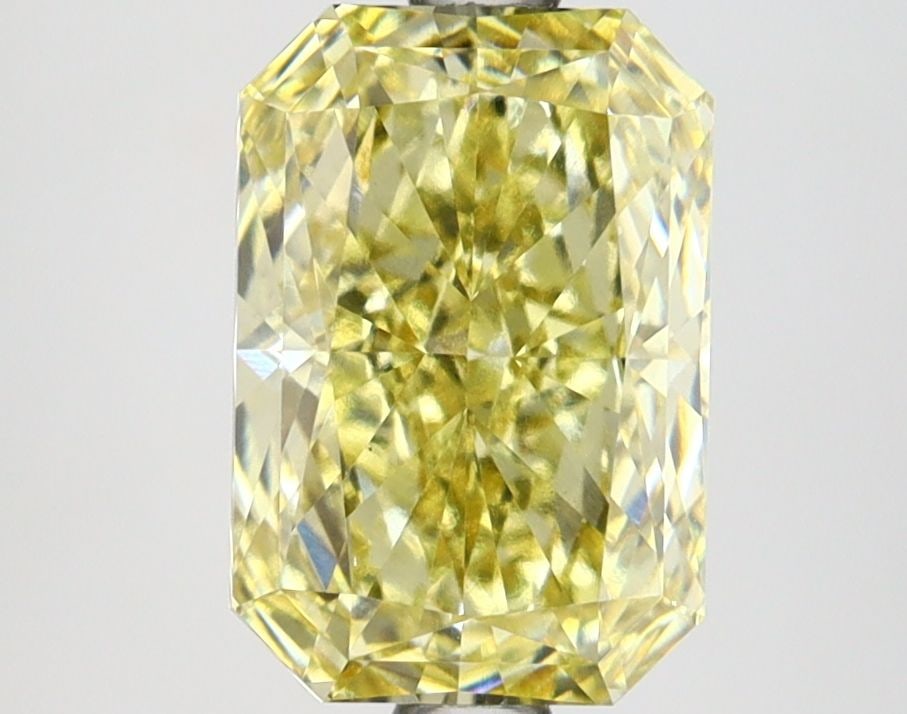 Loose Diamond - RADIANT 2.63ct Fancy Intense Yellow VS1: Loose Diamond - RADIANT 2.63ct Fancy Intense Yellow VS1 Source: This is a real non-mined Diamond that has been grown in a lab Shape: RADIANT Carats: 2.63 Color: Fancy Intense Yellow Certification: IGI