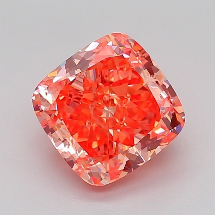 Loose Diamond - CUSHION MODIFIED 5.07ct Fancy Vivid Pink VS1: Loose Diamond - CUSHION MODIFIED 5.07ct Fancy Vivid Pink VS1 Source: This is a real non-mined Diamond that has been grown in a lab Shape: CUSHION MODIFIED Carats: 5.07 Color: Fancy Vivid Pink Certific