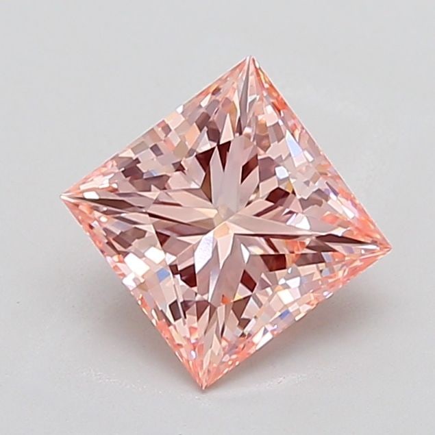 Loose Diamond - PRINCESS 3.04ct Fancy Intense Pink VS1: Loose Diamond - PRINCESS 3.04ct Fancy Intense Pink VS1 Source: This is a real non-mined Diamond that has been grown in a lab Shape: PRINCESS Carats: 3.04 Color: Fancy Intense Pink Certification: IGI V