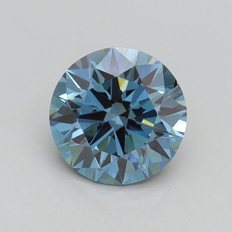 Ideal Loose Diamond - ROUND 1.0ct Fancy Vivid Blue VS2 (1 of 1)