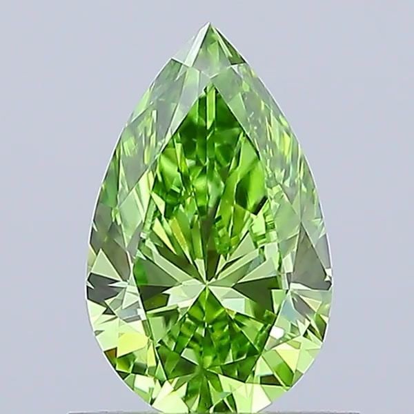 Loose Diamond - PEAR 0.7ct Fancy Vivid Green VVS2 (1 of 1)
