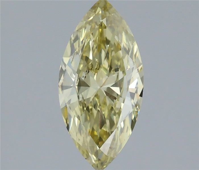Loose Diamond - MARQUISE 1.12ct Fancy Yellow VVS2: Loose Diamond - MARQUISE 1.12ct Fancy Yellow VVS2 Source: This is a real non-mined Diamond that has been grown in a lab Shape: MARQUISE Carats: 1.12 Color: Fancy Yellow Certification: IGI Video: