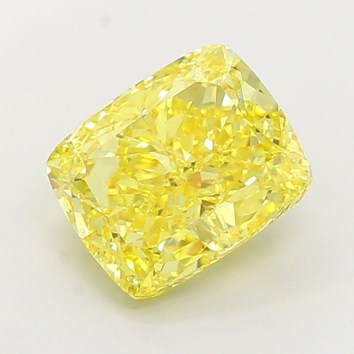 Loose Diamond - CUSHION MODIFIED 7.07ct Fancy Vivid Yellow VS1: Loose Diamond - CUSHION MODIFIED 7.07ct Fancy Vivid Yellow VS1 Source: This is a real non-mined Diamond that has been grown in a lab Shape: CUSHION MODIFIED Carats: 7.07 Color: Fancy Vivid Yellow Cert