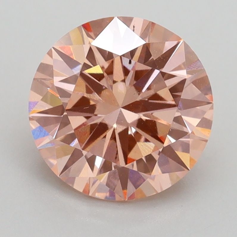 Ideal Loose Diamond - ROUND 2.09ct Fancy Intense Pink VS2: Ideal Loose Diamond - ROUND 2.09ct Fancy Intense Pink VS2 Source: This is a real non-mined Diamond that has been grown in a lab Shape: ROUND Carats: 2.09 Color: Fancy Intense Pink Certification: IGI V