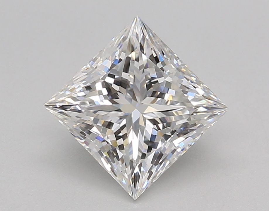 Loose Diamond - PRINCESS 2.01ct F VS1: Loose Diamond - PRINCESS 2.01ct F VS1 Source: This is a real non-mined Diamond that has been grown in a lab Shape: PRINCESS Carats: 2.01 Color: F Clarity: VS1 Certification: NONE Video:
