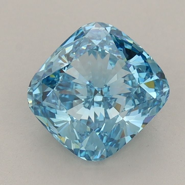 Loose Diamond - CUSHION MODIFIED 1.52ct Fancy Vivid Blue VVS2: Loose Diamond - CUSHION MODIFIED 1.52ct Fancy Vivid Blue VVS2 Source: This is a real non-mined Diamond that has been grown in a lab Shape: CUSHION MODIFIED Carats: 1.52 Color: Fancy Vivid Blue Certifi
