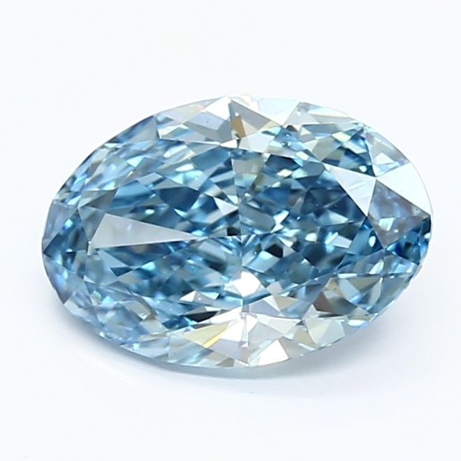 Loose Diamond - OVAL 1.8ct Fancy Vivid Blue VS1: Loose Diamond - OVAL 1.8ct Fancy Vivid Blue VS1 Source: This is a real non-mined Diamond that has been grown in a lab Shape: OVAL Carats: 1.8 Color: Fancy Vivid Blue Certification: IGI Video: