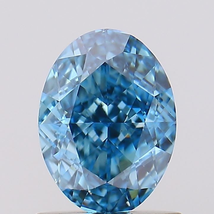 Loose Diamond - OVAL 1.09ct Fancy Vivid Blue VS1 (1 of 1)
