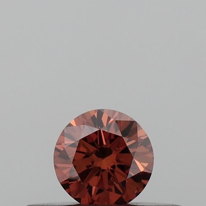 Loose Diamond - ROUND 0.16ct Fancy Deep Orange VS1 (1 of 1)