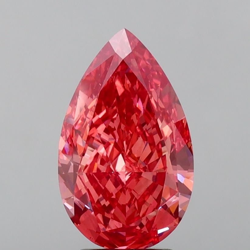 Loose Diamond - PEAR 5.48ct Fancy Vivid Pink SI1 (1 of 1)