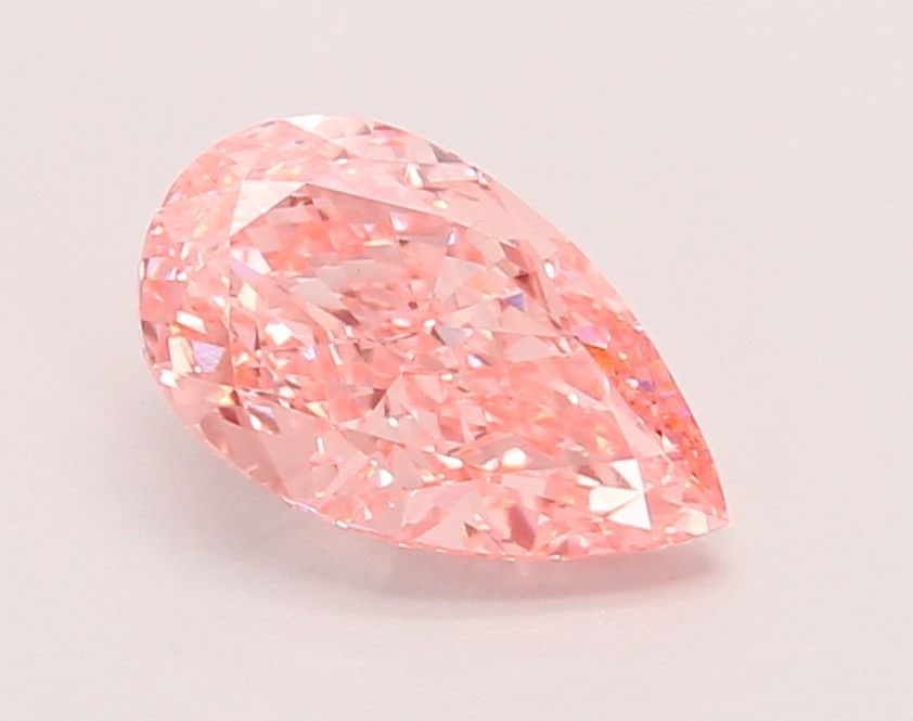 Loose Diamond - PEAR 1.52ct Fancy Vivid Pink VS2: Loose Diamond - PEAR 1.52ct Fancy Vivid Pink VS2 Source: This is a real non-mined Diamond that has been grown in a lab Shape: PEAR Carats: 1.52 Color: Fancy Vivid Pink Certification: IGI Video: