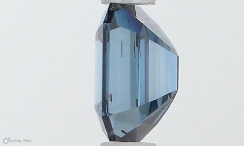Loose Diamond - RADIANT 0.61ct Fancy Deep Blue SI1 (1 of 1)