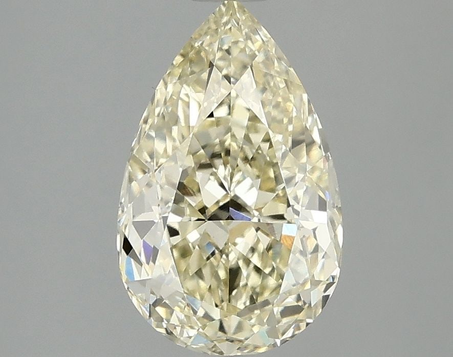 Loose Diamond - PEAR 2.06ct Fancy Yellow VS1: Loose Diamond - PEAR 2.06ct Fancy Yellow VS1 Source: This is a real non-mined Diamond that has been grown in a lab Shape: PEAR Carats: 2.06 Color: Fancy Yellow Certification: IGI Video: Video Link