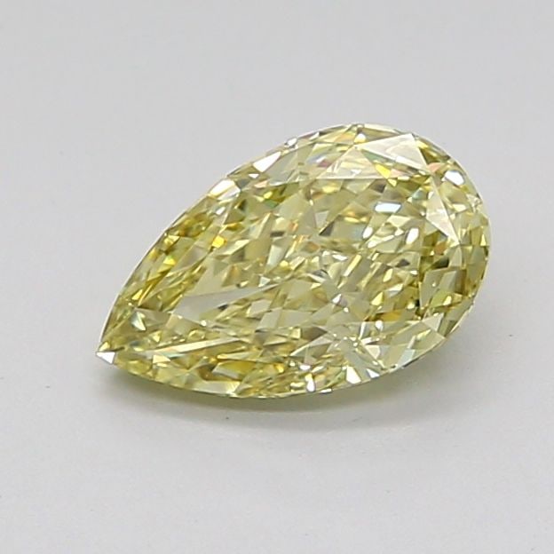 Loose Diamond - PEAR 1.05ct Fancy Yellow VS1: Loose Diamond - PEAR 1.05ct Fancy Yellow VS1 Source: This is a real non-mined Diamond that has been grown in a lab Shape: PEAR Carats: 1.05 Color: Fancy Yellow Certification: IGI Video: Video Link