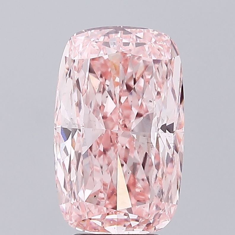 Loose Diamond - CUSHION MODIFIED 6.02ct Fancy Vivid Pink VS2: Loose Diamond - CUSHION MODIFIED 6.02ct Fancy Vivid Pink VS2 Source: This is a real non-mined Diamond that has been grown in a lab Shape: CUSHION MODIFIED Carats: 6.02 Color: Fancy Vivid Pink Certific