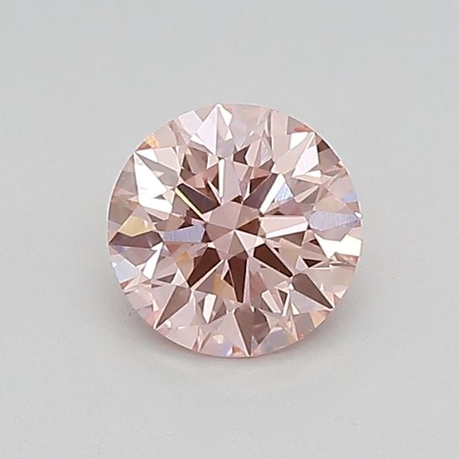 Ideal Loose Diamond - ROUND 0.48ct Fancy Vivid Pink VVS2: Ideal Loose Diamond - ROUND 0.48ct Fancy Vivid Pink VVS2 Source: This is a real non-mined Diamond that has been grown in a lab Shape: ROUND Carats: 0.48 Color: Fancy Vivid Pink Certification: IGI Vide