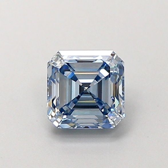 Loose Diamond - ASSCHER 0.83ct Fancy Vivid Blue VVS1: Loose Diamond - ASSCHER 0.83ct Fancy Vivid Blue VVS1 Source: This is a real non-mined Diamond that has been grown in a lab Shape: ASSCHER Carats: 0.83 Color: Fancy Vivid Blue Certification: IGI Video: