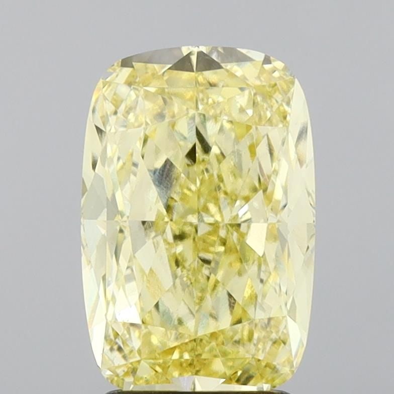 Loose Diamond - CUSHION MODIFIED 3.03ct Fancy Intense Yellow VVS2: Loose Diamond - CUSHION MODIFIED 3.03ct Fancy Intense Yellow VVS2 Source: This is a real non-mined Diamond that has been grown in a lab Shape: CUSHION MODIFIED Carats: 3.03 Color: Fancy Intense Yellow