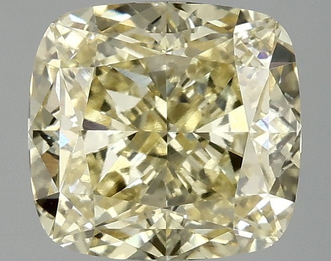 Loose Diamond - CUSHION MODIFIED 3.05ct Fancy Intense Yellow VS1: Loose Diamond - CUSHION MODIFIED 3.05ct Fancy Intense Yellow VS1 Source: This is a real non-mined Diamond that has been grown in a lab Shape: CUSHION MODIFIED Carats: 3.05 Color: Fancy Intense Yellow