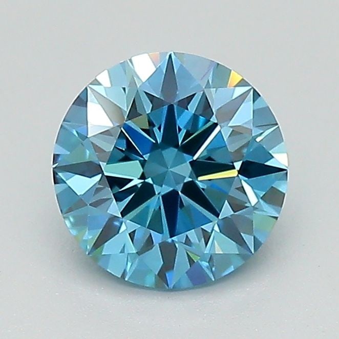Ideal Loose Diamond - ROUND 1.54ct Fancy Vivid Blue VS1: Ideal Loose Diamond - ROUND 1.54ct Fancy Vivid Blue VS1 Source: This is a real non-mined Diamond that has been grown in a lab Shape: ROUND Carats: 1.54 Color: Fancy Vivid Blue Certification: IGI Video