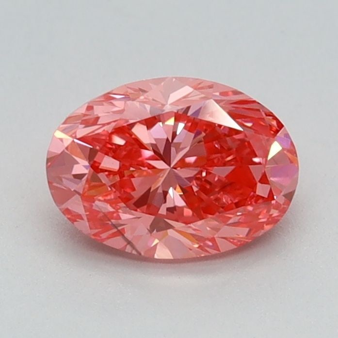 Loose Diamond - OVAL 0.71ct Fancy Vivid Pink VS2: Loose Diamond - OVAL 0.71ct Fancy Vivid Pink VS2 Source: This is a real non-mined Diamond that has been grown in a lab Shape: OVAL Carats: 0.71 Color: Fancy Vivid Pink Certification: IGI Video: